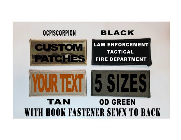 1x5 NAME/Custom Text Patch w/Hook VELCRO® — ATLAS Consulting Group, LLC -  Oregon, USA
