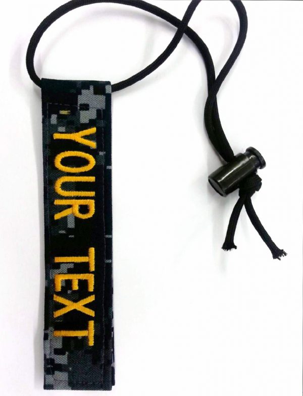 1 inch Luggage Tag with 550 Cord